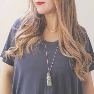 💕3 for $25 Handmade crystal+dried flower pendants